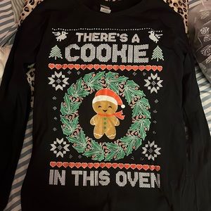 Long sleeve pregnancy announcement shirt